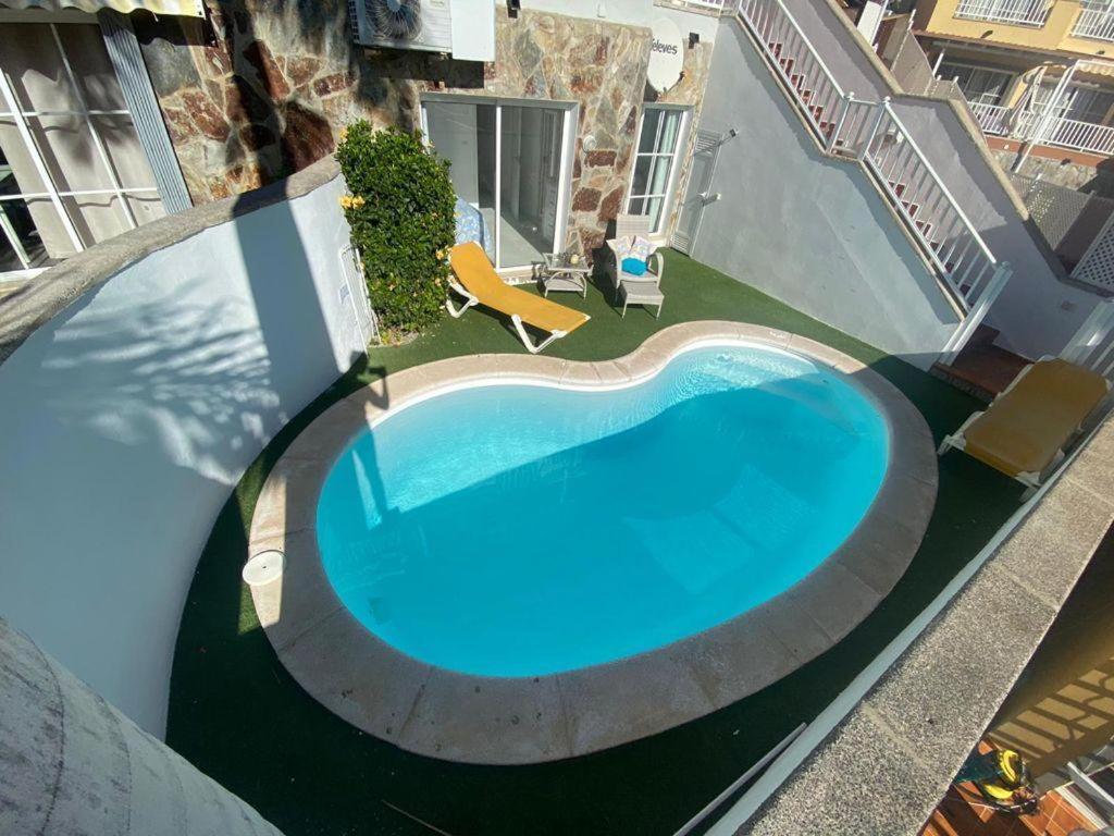 Apartamento Con Piscina Mogán Exterior foto